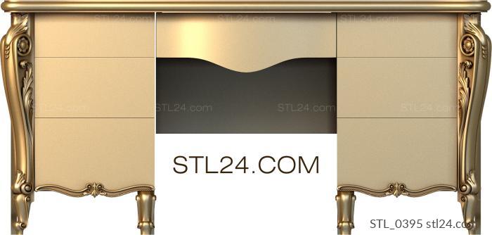 Столы (STL_0395) 3D модель для ЧПУ станка