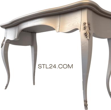 Tables (STL_0400) 3D models for cnc