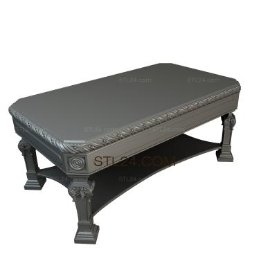 Столы (STL_0402) 3D модель для ЧПУ станка