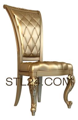 Chair (STUL_0036) 3D models for cnc