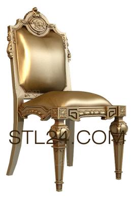 Chair (STUL_0037) 3D models for cnc