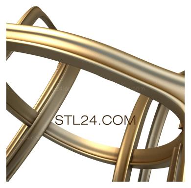 Стулья (STUL_0102) 3D модель для ЧПУ станка