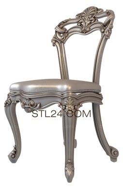 Chair (STUL_0103) 3D models for cnc