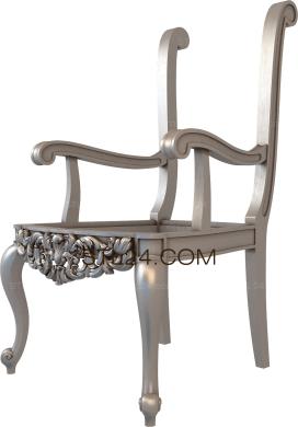 Chair (STUL_0112) 3D models for cnc