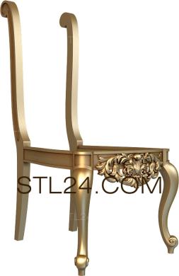 Chair (STUL_0113) 3D models for cnc