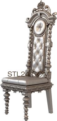 Chair (STUL_0115) 3D models for cnc