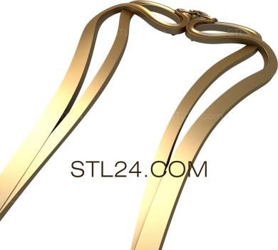 Стулья (STUL_0117) 3D модель для ЧПУ станка