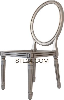 Chair (STUL_0118) 3D models for cnc