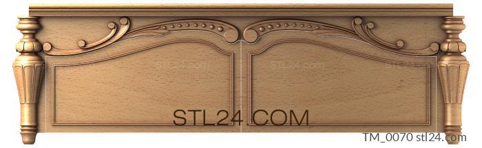 Stand (3d stl cabinet model, for cnc machine tool, TM_0070) 3D models for cnc