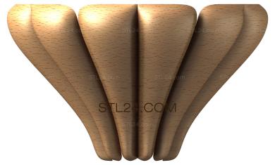 Vases (Periwinkle, VZ_0017) 3D models for cnc