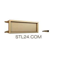 Бесплатные примеры 3d stl моделей (PFK_0004 | 3D модель для ЧПУ станка) 3D модель для ЧПУ станка